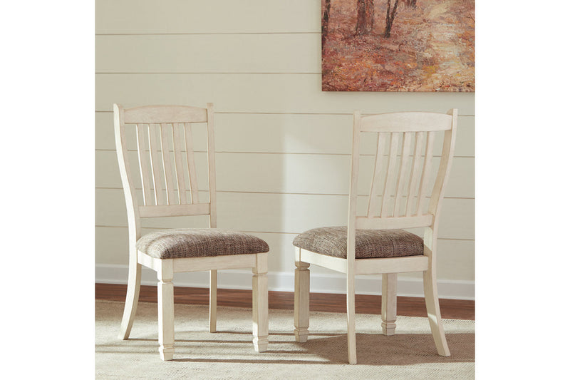 Bolanburg Two-tone Dining Table with 6 Chairs -  Ashley - Lara Furniture