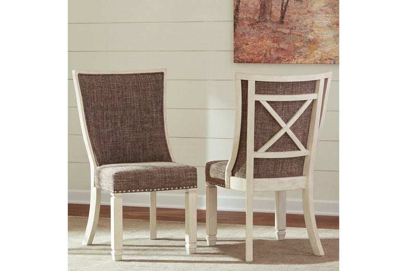 Bolanburg Antique White Dining Table with 6 Chairs -  Ashley - Lara Furniture