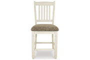 Bolanburg Two-tone Counter Height Dining Table with 6 Barstools -  Ashley - Lara Furniture