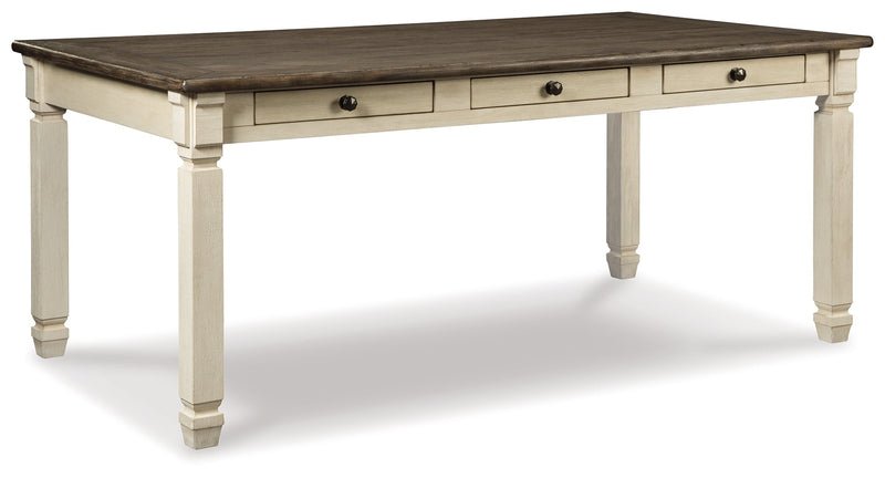 Bolanburg Two Tone Dining Table and 4 Chairs from Ashley - Lara Furniture