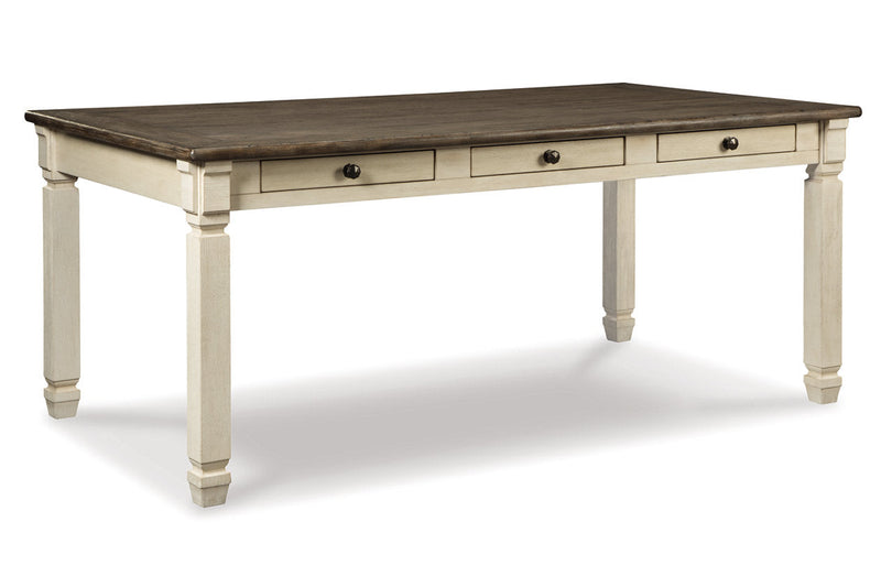 Bolanburg Two-tone Dining Table with 6 Chairs -  Ashley - Lara Furniture