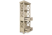 Bolanburg Two-tone Counter Height Dining Table and 4 Barstools with Display Cabinet -  Ashley - Lara Furniture