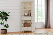 Bolanburg Two-tone Counter Height Dining Table and 4 Barstools with Display Cabinet -  Ashley - Lara Furniture