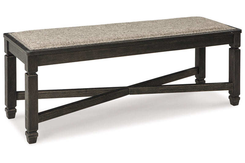 Tyler Creek Black/Gray Dining Table with 4 Chairs and Bench -  Ashley - Lara Furniture