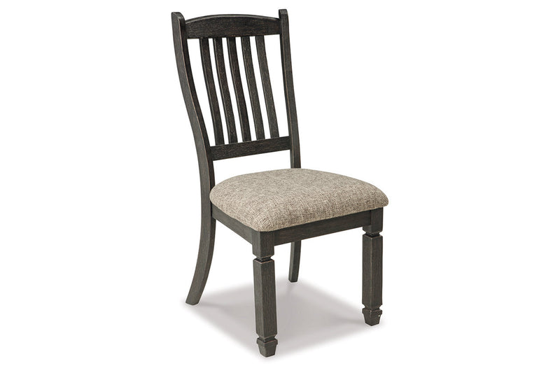 Tyler Creek Black/Gray Dining Table with 4 Chairs and Bench -  Ashley - Lara Furniture