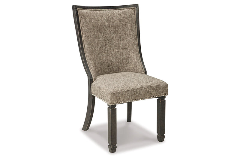 Tyler Creek Black/Grayish Brown Dining Table and 4 Chairs -  Ashley - Lara Furniture