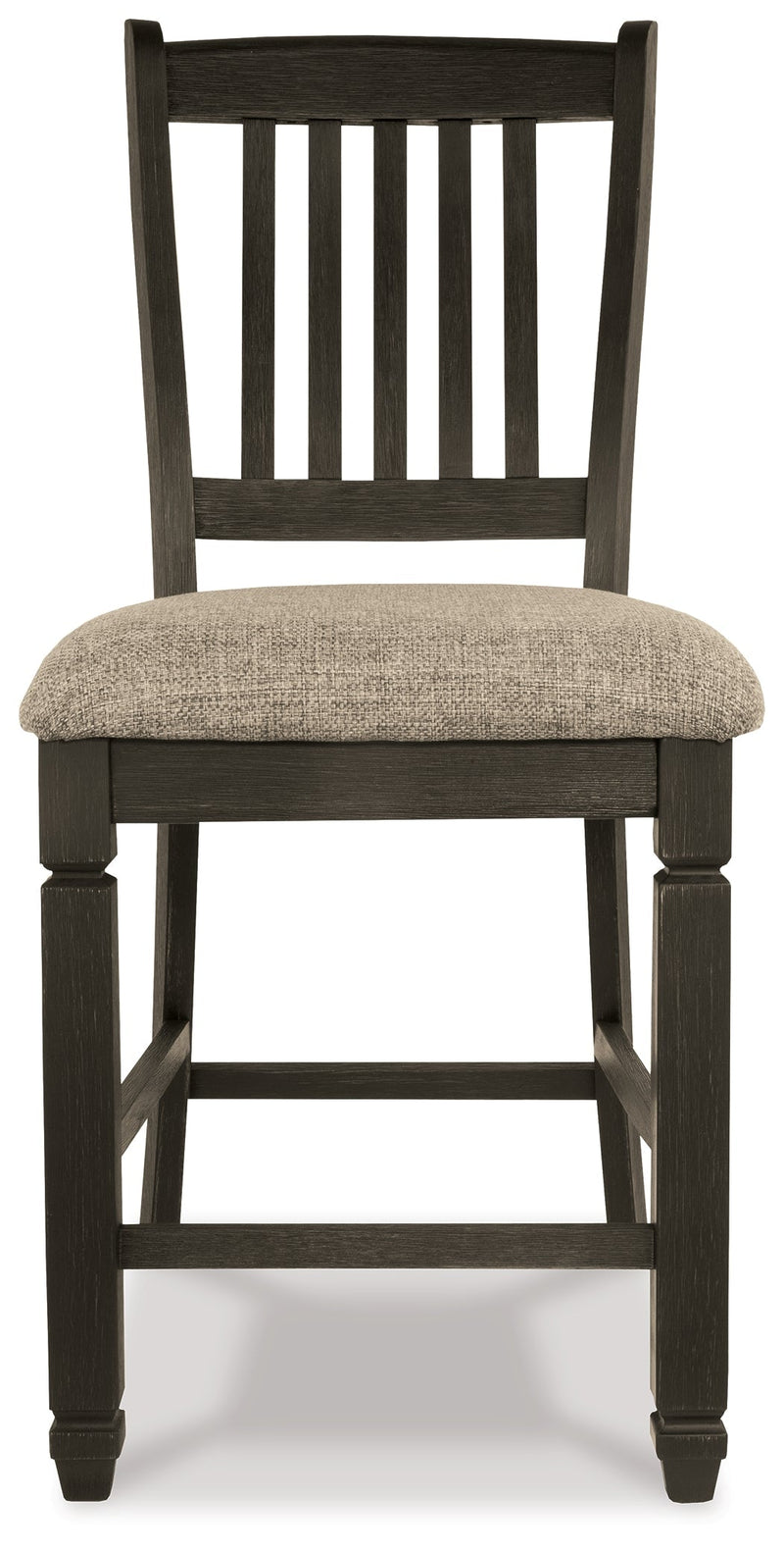 Tyler Creek Black/Gray Counter Height Dining Table and 2 Barstools from Ashley - Lara Furniture