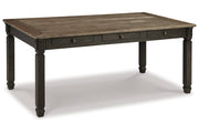 Tyler Creek Black/Gray Dining Table with 4 Chairs and Bench -  Ashley - Lara Furniture