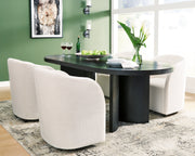 Rowanbeck Dining Table and 4 Chairs from Ashley - Lara Furniture