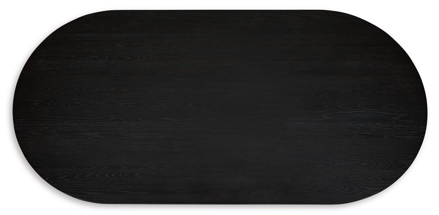 Rowanbeck Black Dining Table