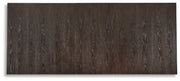Burkhaus Dining Table and 6 Arm Chairs from Ashley - Lara Furniture