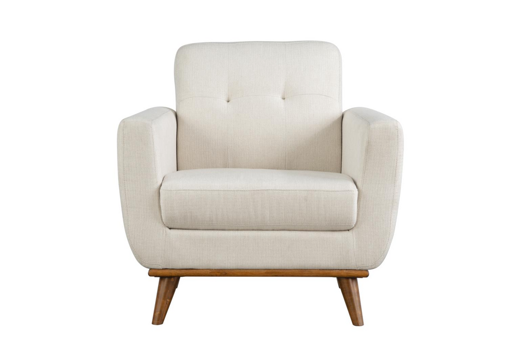 Draper Oatmetal Living Room Set ( Sofa & Chair )