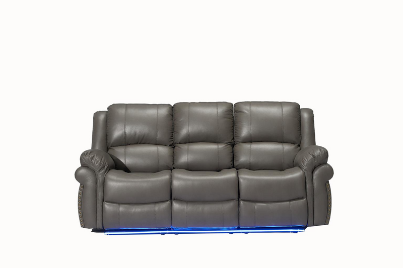 Cesar Gray Reclining Living Room Set