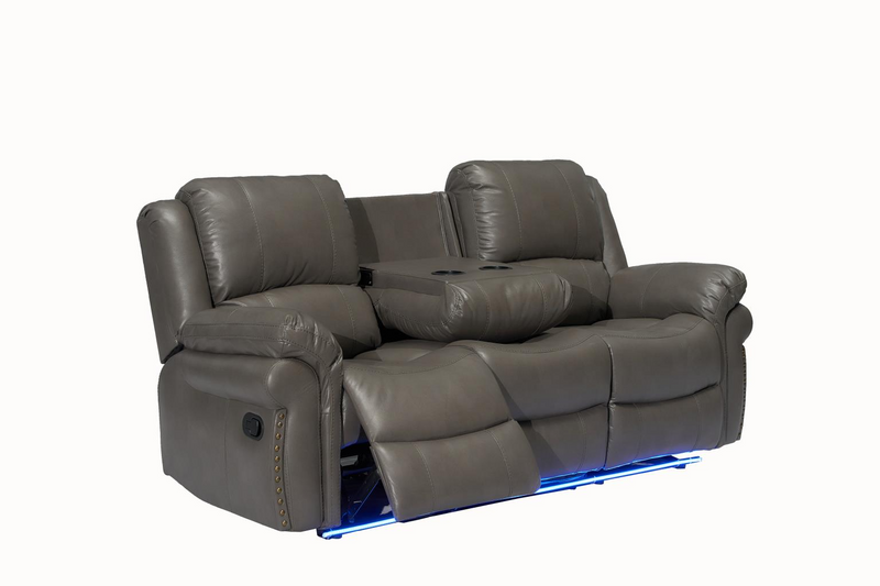 Cesar Gray Reclining Living Room Set
