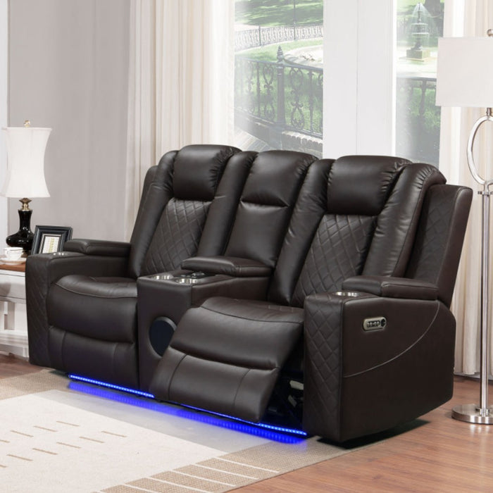 Dearborn Brown Loveseat