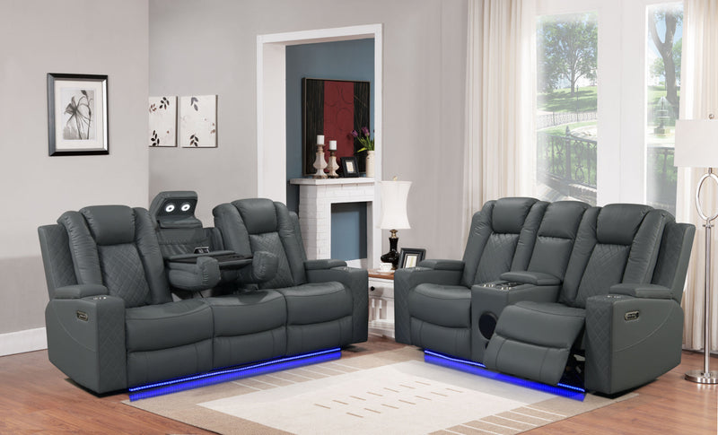 Dearborn Gray Sofa & Loveseat