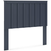 Simmenfort Navy Blue Full Platform Bed from Ashley - Lara Furniture