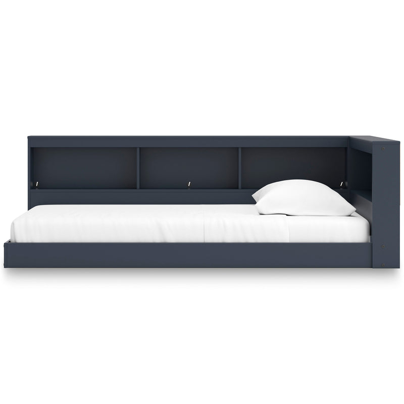 Simmenfort Navy Blue Youth Bookcase Corner Storage Bedroom Set from Ashley - Lara Furniture