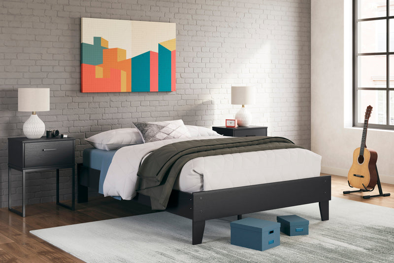 Socalle Black Youth Platform Bedroom Set from Ashley - Lara Furniture