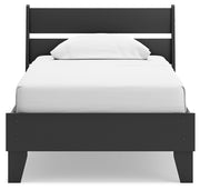 Socalle Twin Panel Platform Bed and Dresser from Ashley - Lara Furniture