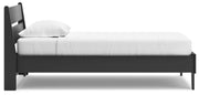 Socalle Twin Panel Platform Bed and Dresser from Ashley - Lara Furniture