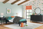 Socalle Black Youth Platform Bedroom Set from Ashley - Lara Furniture
