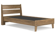 Deanlow Honey Youth Platform Bedroom Set from Ashley - Lara Furniture