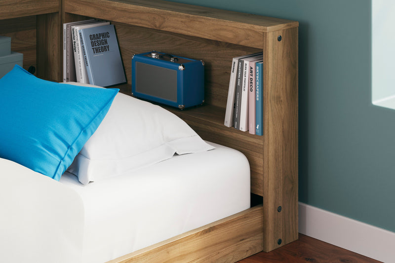 Deanlow Honey Youth Bookcase Storage Bedroom Set from Ashley - Lara Furniture
