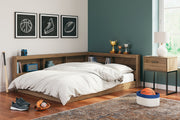 Deanlow Honey Full Bookcase Storage Bed from Ashley - Lara Furniture