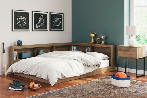 Deanlow Honey Youth Bookcase Storage Bedroom Set from Ashley - Lara Furniture