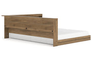 Deanlow Honey Full Bookcase Storage Bed from Ashley - Lara Furniture
