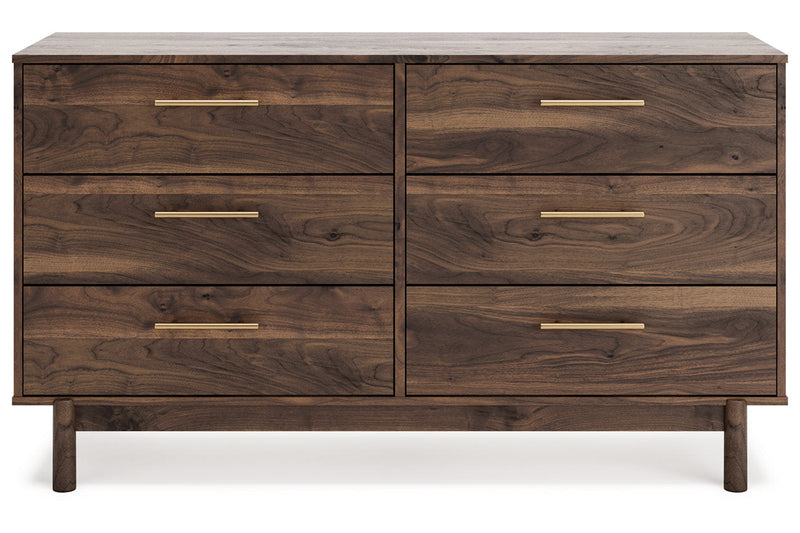 Calverson Mocha Platform Bedroom Set from Ashley - Lara Furniture