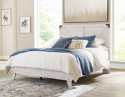 Shawburn Whitewash and Charcoal Gray Platform Bedroom Set from Ashley - Lara Furniture