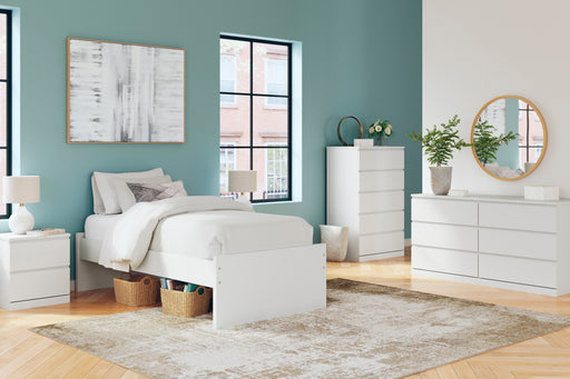 Onita White Youth Platform Bedroom Set from Ashley - Lara Furniture