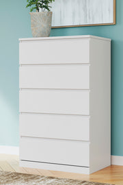 Onita White Youth One Side Storage Platform Bedroom Set from Ashley - Lara Furniture