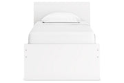 Onita White Twin Panel Platform Bed -  Ashley - Lara Furniture