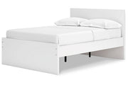 Onita White Full Panel Platform Bed -  Ashley - Lara Furniture