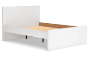 Onita White Full Panel Platform Bed -  Ashley - Lara Furniture