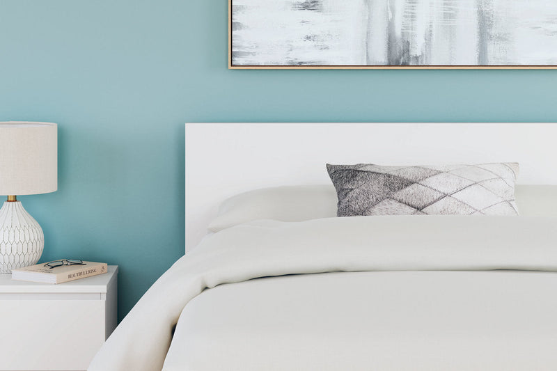 Onita White Full Panel Platform Bed -  Ashley - Lara Furniture