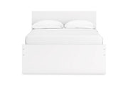 Onita White Full Panel Platform Bed -  Ashley - Lara Furniture