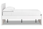 Onita White Full Panel Platform Bed -  Ashley - Lara Furniture