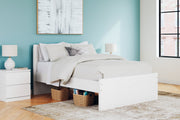 Onita White Full Panel Platform Bed -  Ashley - Lara Furniture