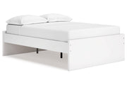 Onita White Full Platform Bed from Ashley - Lara Furniture