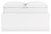 Onita White Full Platform Bed from Ashley - Lara Furniture