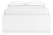 Onita White Full Platform Bed from Ashley - Lara Furniture