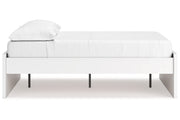 Onita White Full Platform Bed from Ashley - Lara Furniture