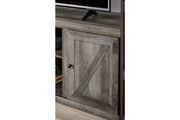 Wynnlow Gray 4-Piece Entertainment Center -  Ashley - Lara Furniture
