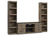 Trinell Brown 3-Piece Entertainment Center -  Ashley - Lara Furniture
