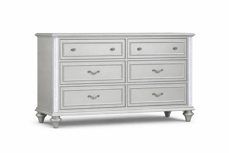 Evangeline Silver Dresser