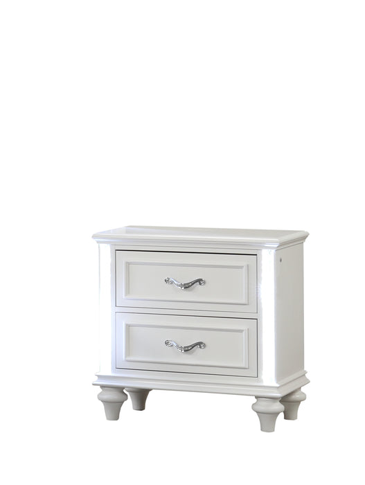 Evangeline White Nightstand